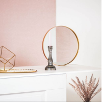 Kandelaar Glas Smokey 16cm Housevitamin